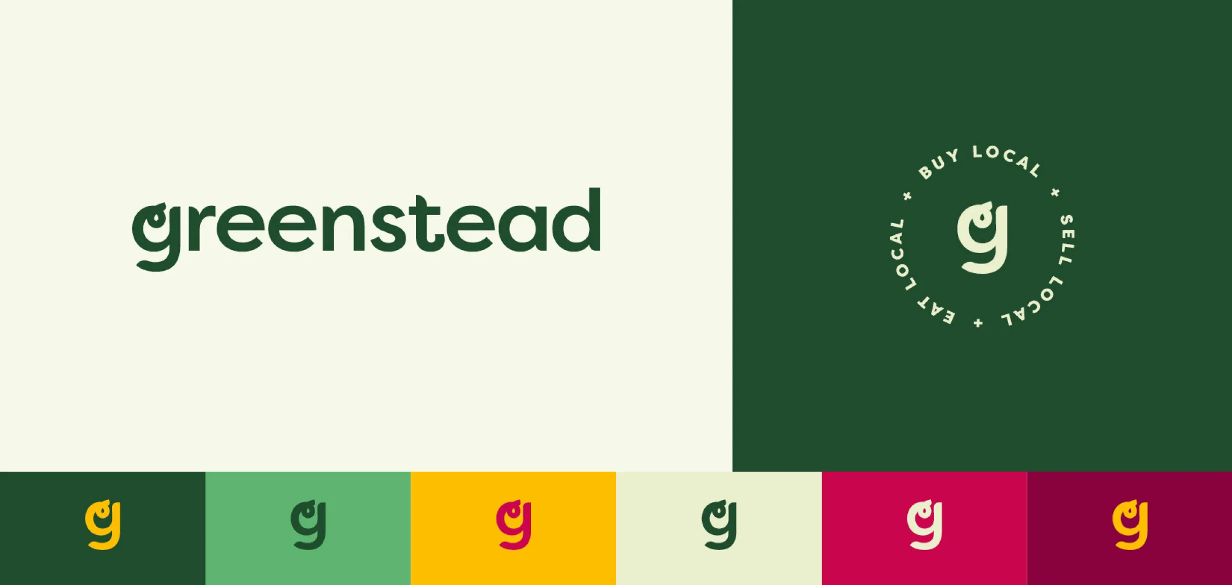 Logo and Icon variants for GreenStead